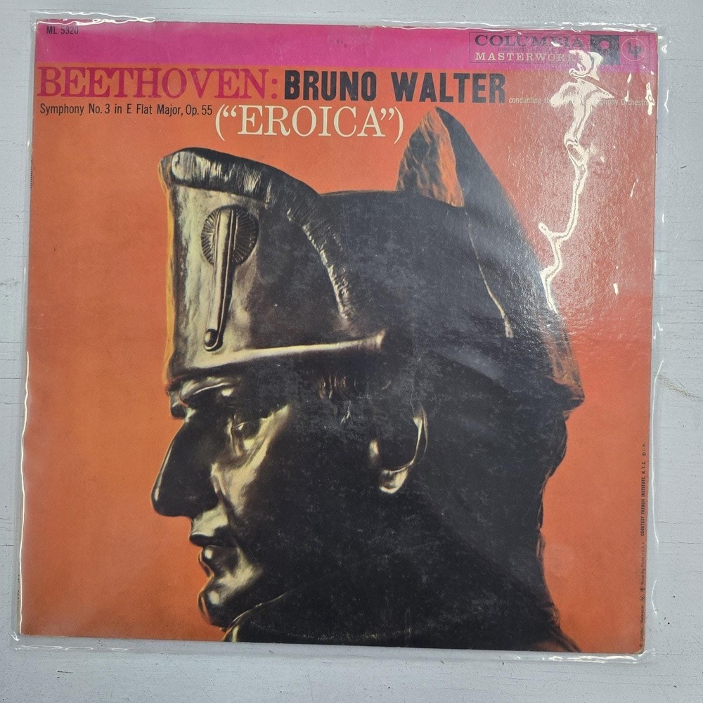 Beethoven; Bruno Walter - Symphony No. 3 In E Flat Major, Op. 55 ("Eroica") LP V